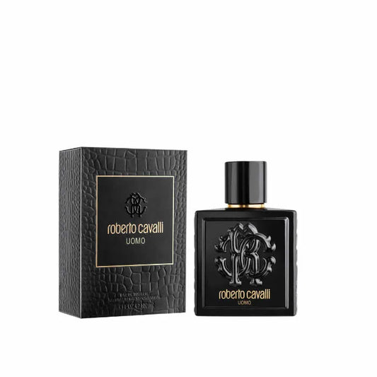 Roberto Cavalli Uomo Eau De Toilette Spray 100ml - Perfume Original na Orient Perfumes Portugal