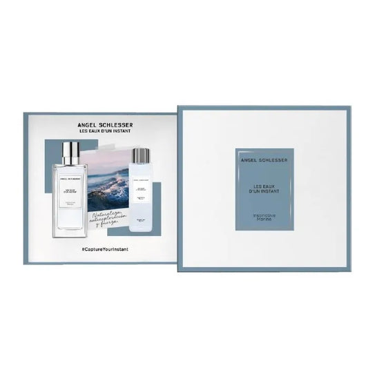 Angel Schlesser Instinctive Marine Eau De Toilette Spray 100ml Set 2 Piezas - Orient Perfumes Portugal