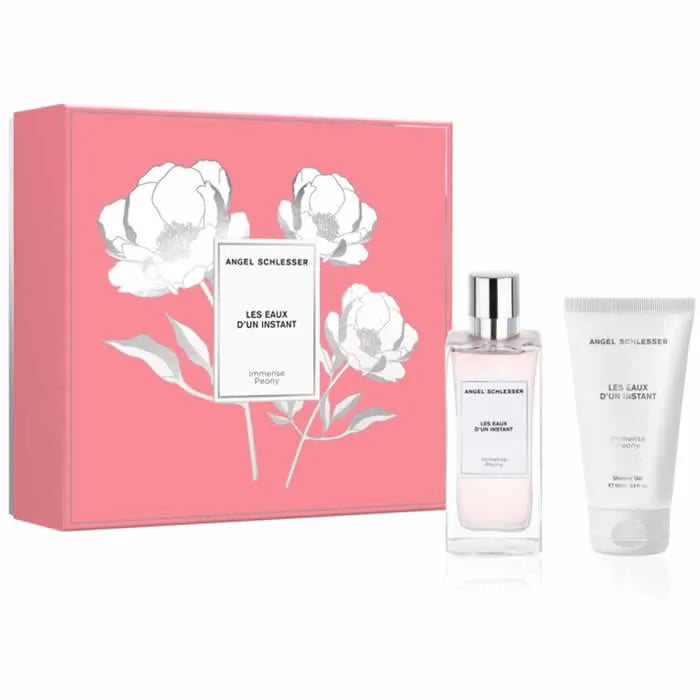 Angel Schlesser Immense Peony Eau De Toilette Spray 100ml Set 2 Pieces - Perfume Original na Orient Perfumes Portugal