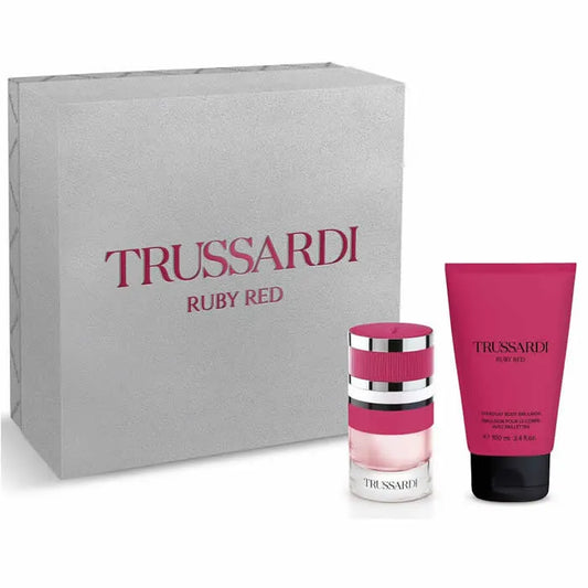 Trussardi Ruby Red Eau De Perfume Spray 60ml Set 2 Piezas - Orient Perfumes Portugal