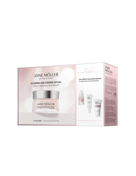 Anne Möller Stimulâge Ritual Iluminador y Reafirmante Gel Crema Estojo 4 Peças