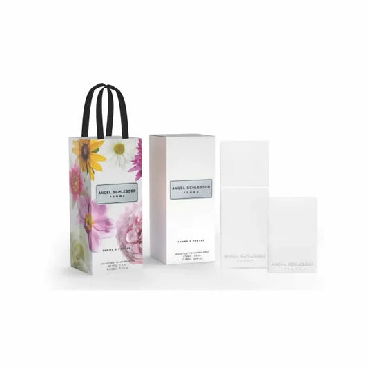 Angel Schlesser Femme A Porter Eau De Toilette Spray 100ml Set 2 Pieces - Perfume Original na Orient Perfumes Portugal