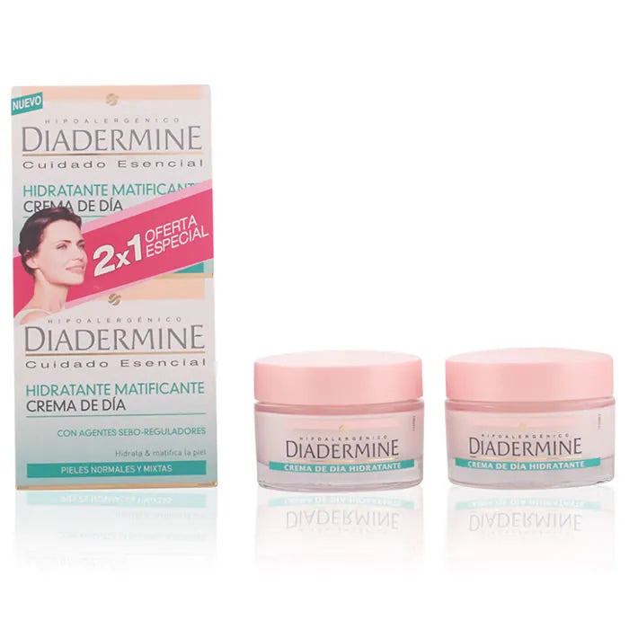 Diadermine Crema Hidratante Matificante Dia 50ml Set 2 Piezas - Orient Perfumes Portugal