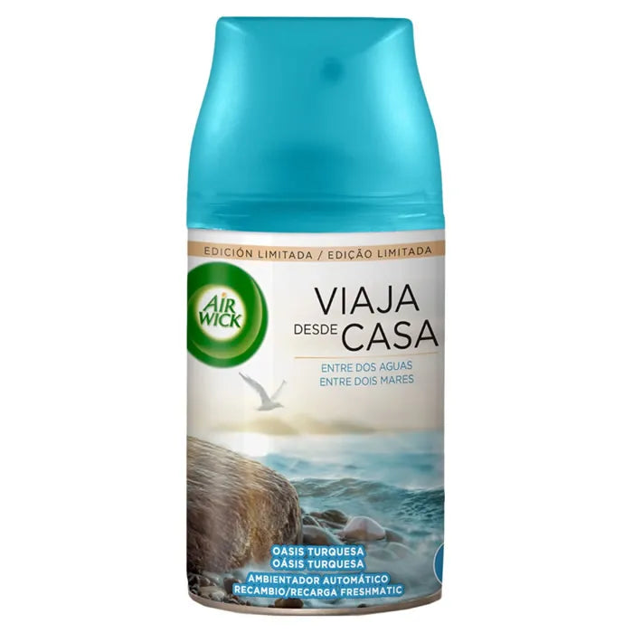 Air-Wick Freshmatic Air Freshener Oasis Turquesa 250ml - Perfume Original na Orient Perfumes Portugal