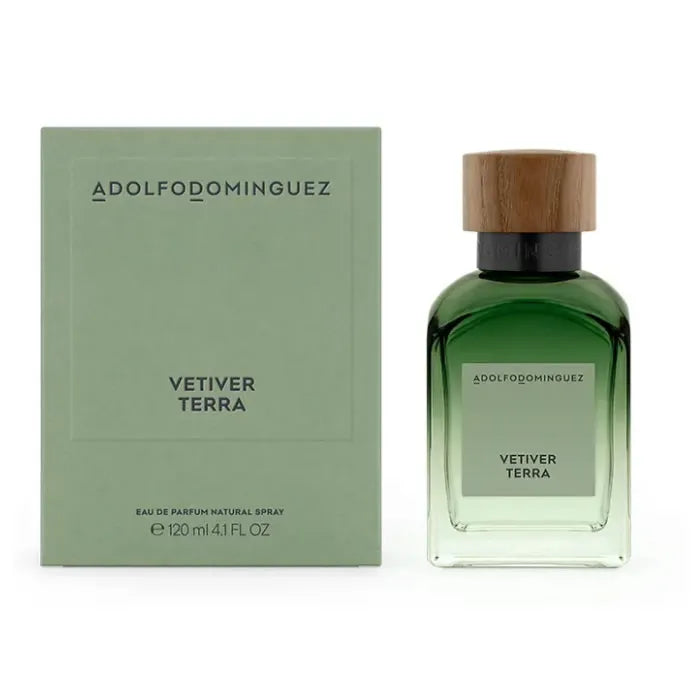 Adolfo Dominguez Vetiver Terra Eau De Perfume Spray 200ml - Orient Perfumes Portugal