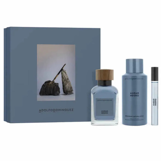 AD Ambar Negro Eau De Parfum Spray 120ml Set 3 Pieces - Perfume Original na Orient Perfumes Portugal