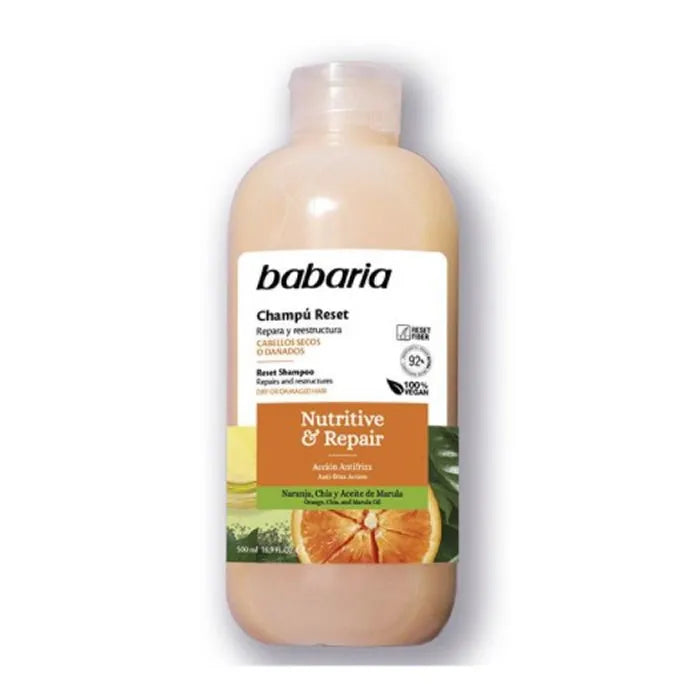 Babaria Nutritive & Repair Champú Reset  500ml - Orient Perfumes Portugal