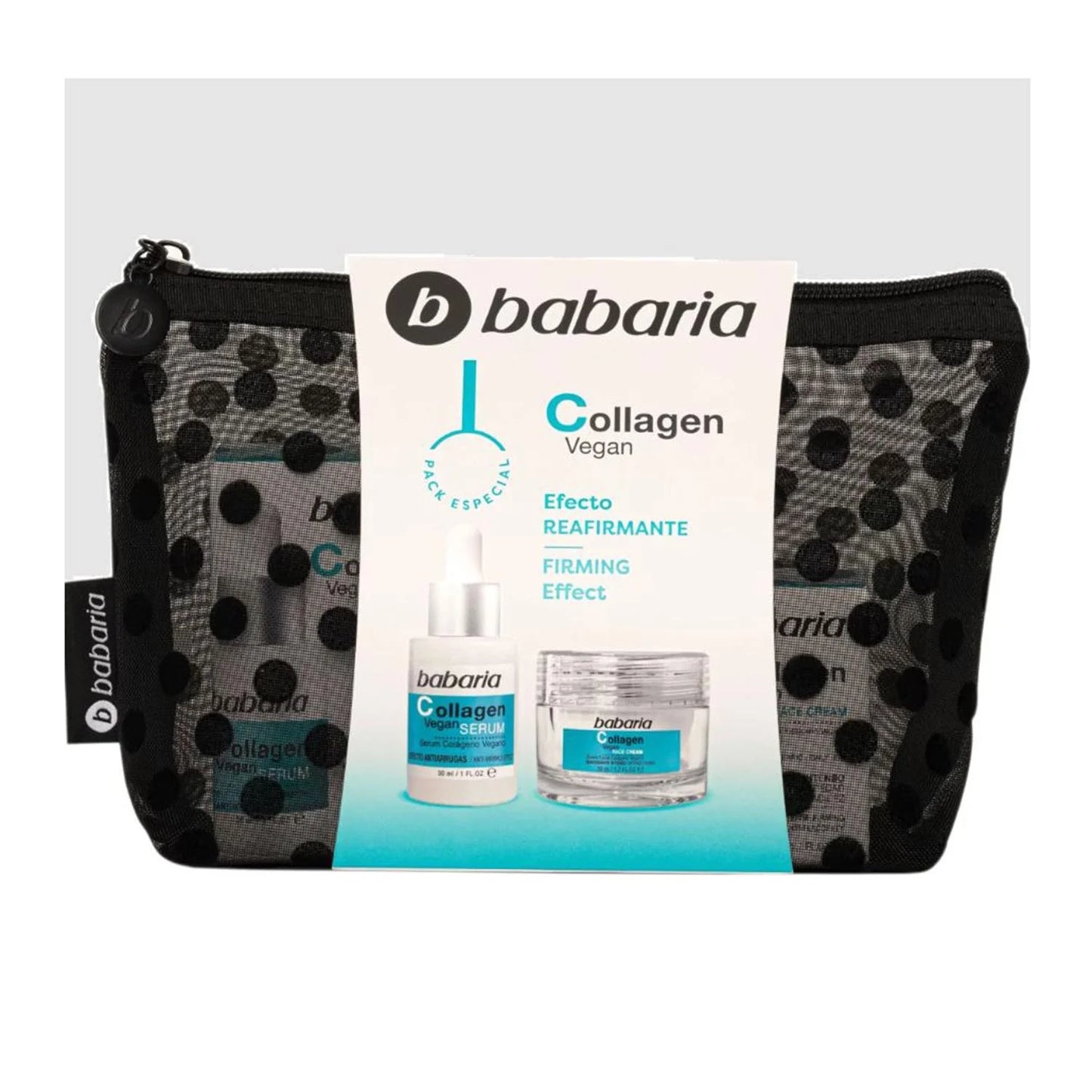 Babaria Collagen Effect Crema Facial 50ml Crema 1u Serum 1u Estojo 1u