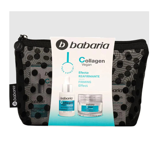 Babaria Collagen Effect Crema Facial 50ml Crema 1u Serum 1u Estojo 1u
