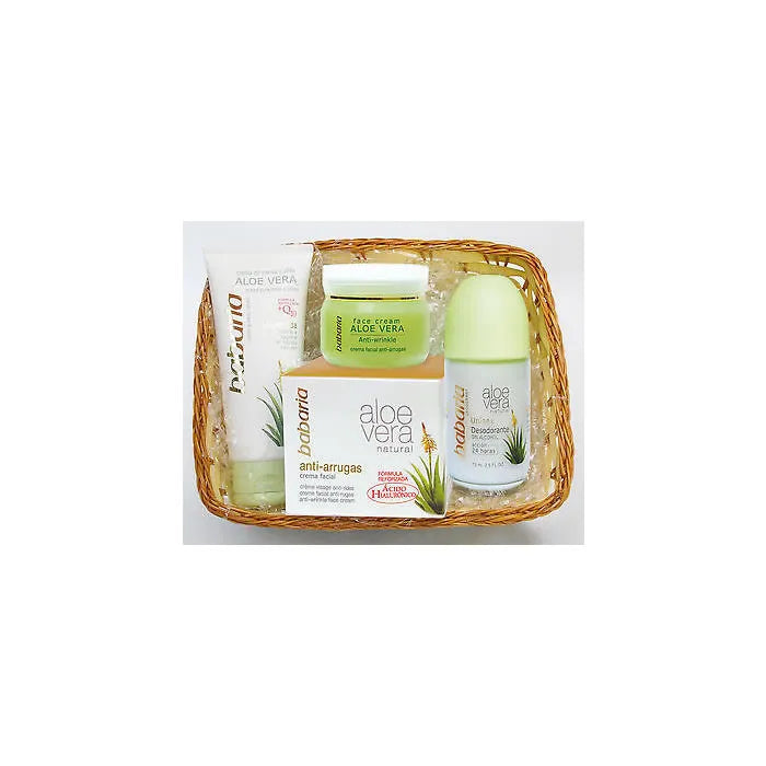 Babaria Crema Aloe Vera 50ml Set 3 Piezas - Orient Perfumes Portugal