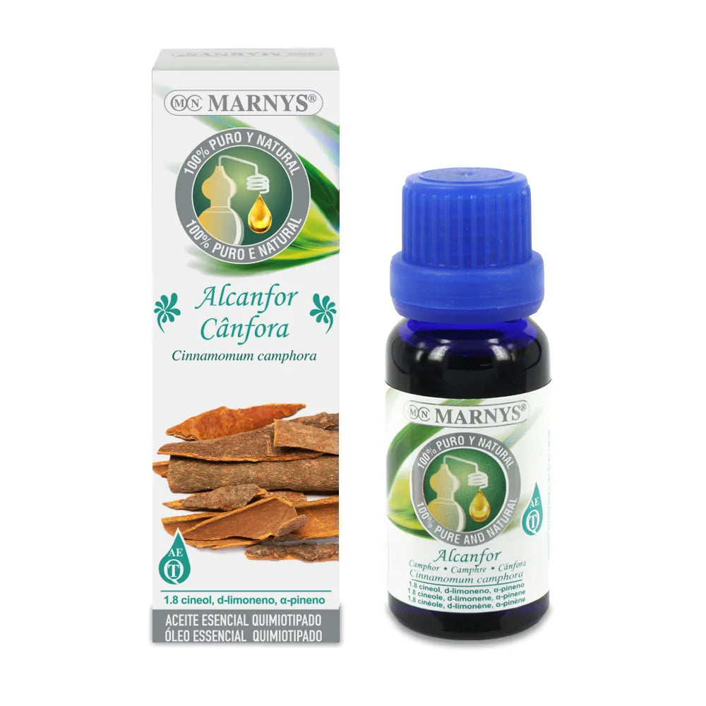 Marnys Alcanfor Aceite Esencial Alimentario Estojo 15