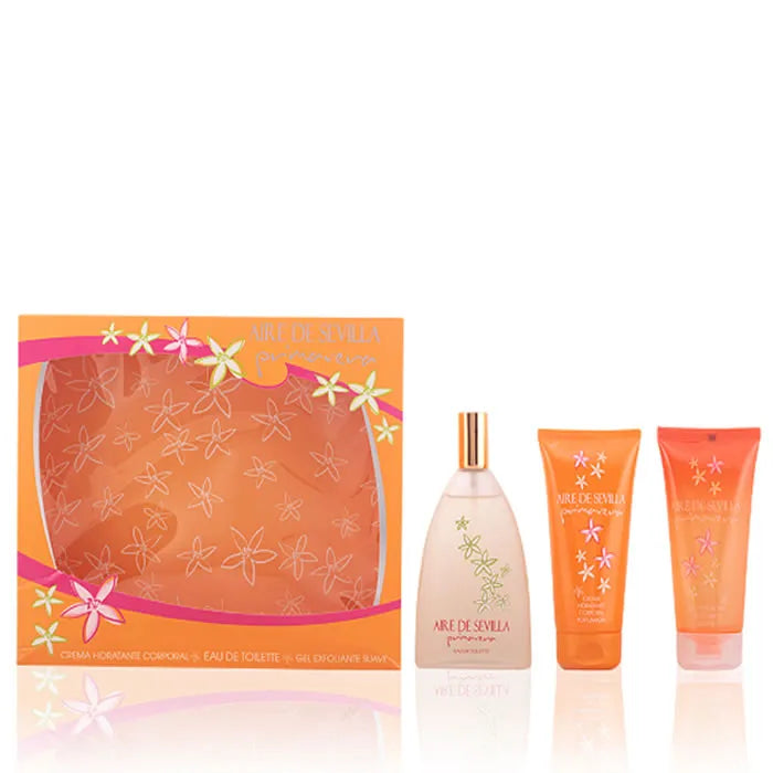 Aire De Sevilla Primavera Eau De Toilette Spray 150ml Set 3 Piezas - Orient Perfumes Portugal
