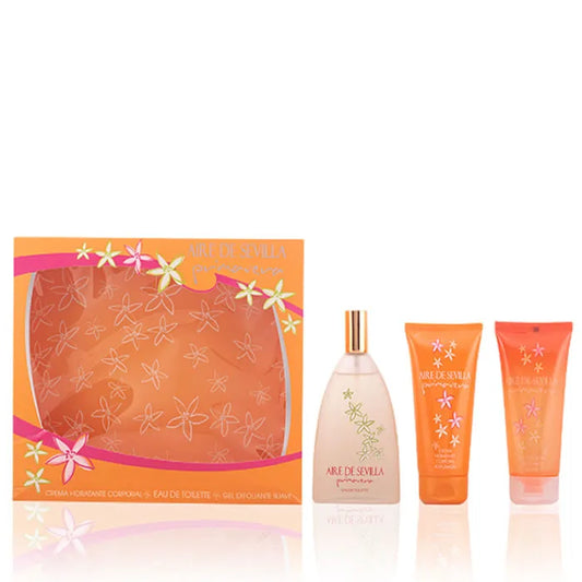 Aire De Sevilla Primavera Eau De Toilette Spray 150ml Set 3 Piezas - Orient Perfumes Portugal