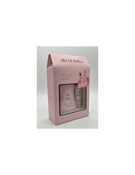 Instituto Español Aire De Sevilla Rose For Her Edt Spray 100ml Body Mist 50ml Ts - Orient Perfumes Portugal