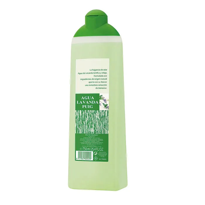 Puig Agua Lavanda Eau De Cologne 750ml - Orient Perfumes Portugal