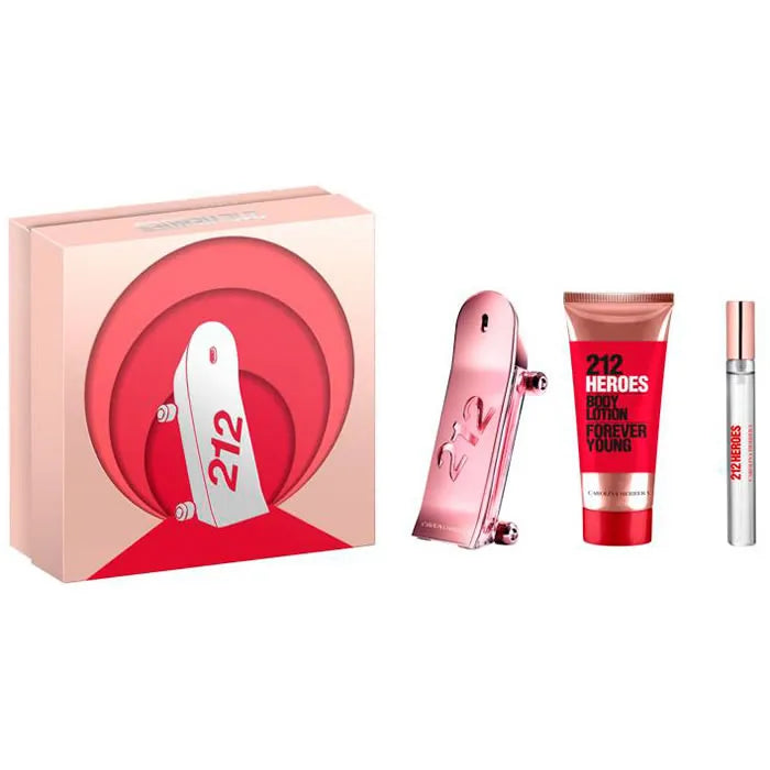 Carolina Herrera 212 Heroes Eau De Perfume Spray 80ml Christmas Set - Orient Perfumes Portugal