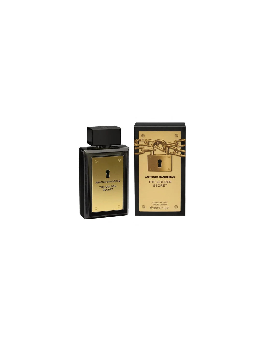 Puig Antonio Banderas The Golden Secret Eau De Toilette 100ml Spray - Perfume Original na Orient Perfumes Portugal