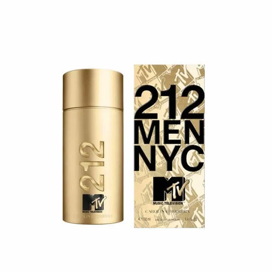 Carolina Herrera 212 Men MTV Eau De Toilette Spray 100ml Limited Edition - Orient Perfumes Portugal