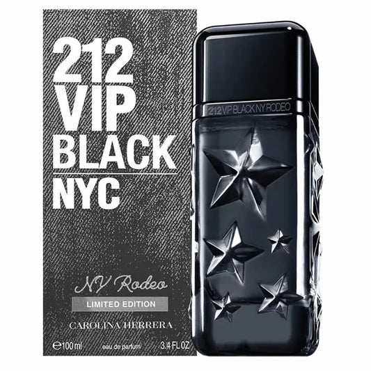 Carolina Herrera 212 Vip Black Ny Rodeo Eau De Parfum Spray 100ml Limited Edition - Orient Perfumes Portugal