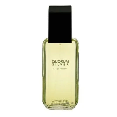 Puig Quorum Silver Eau De Toilette Spray 100ml - Orient Perfumes Portugal