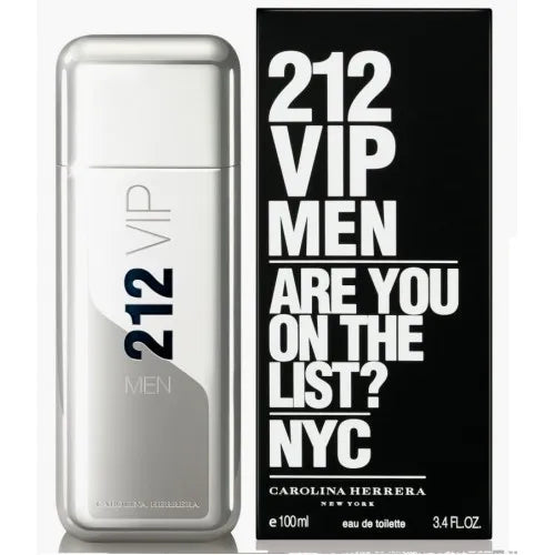 Carolina Herrera 212 Vip Men Eau De Toilette Spray 100ml - Orient Perfumes Portugal