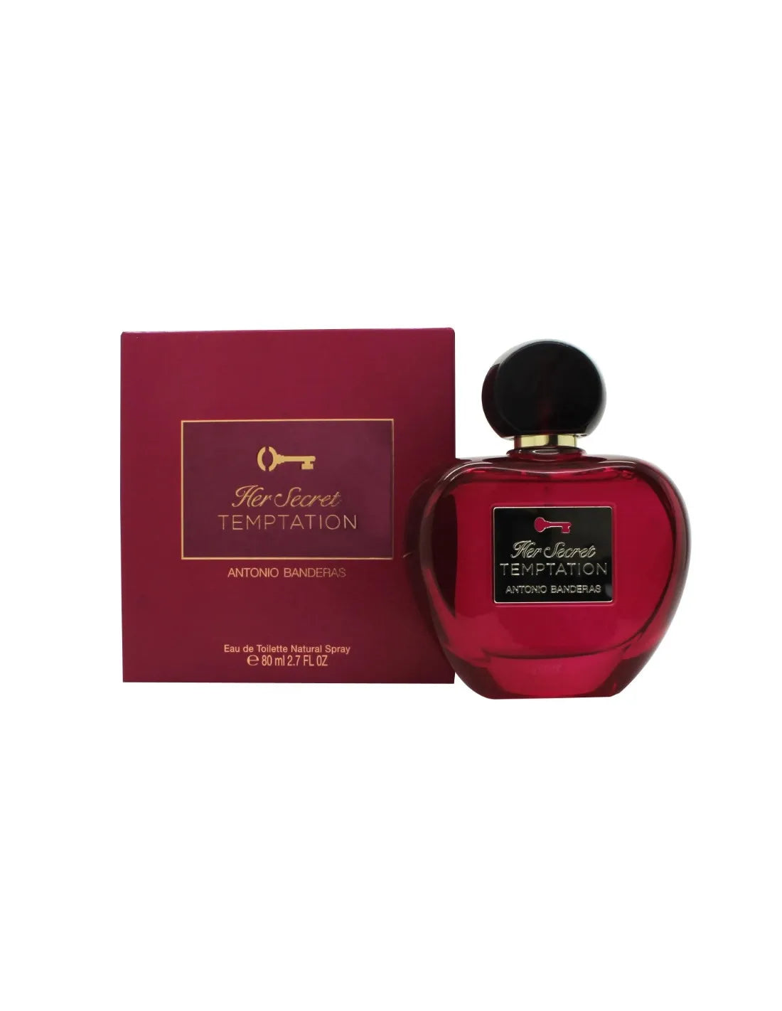 Puig A Banderas Her Secret Temptation Edt Spray 80ml - Perfume Original na Orient Perfumes Portugal