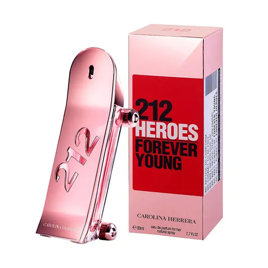 Carolina Herrera 212 Heroes For Her Eau De Perfume Spray 80ml - Orient Perfumes Portugal