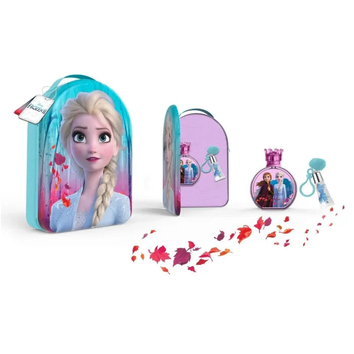 Disney Frozen II Mochila Eau De Toilette Spray 100ml Set 3 Piezas - Orient Perfumes Portugal