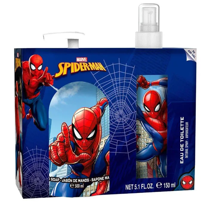 Marvel Spiderman Eau De Toilette Spray 150ml Set 2 Piezas - Orient Perfumes Portugal