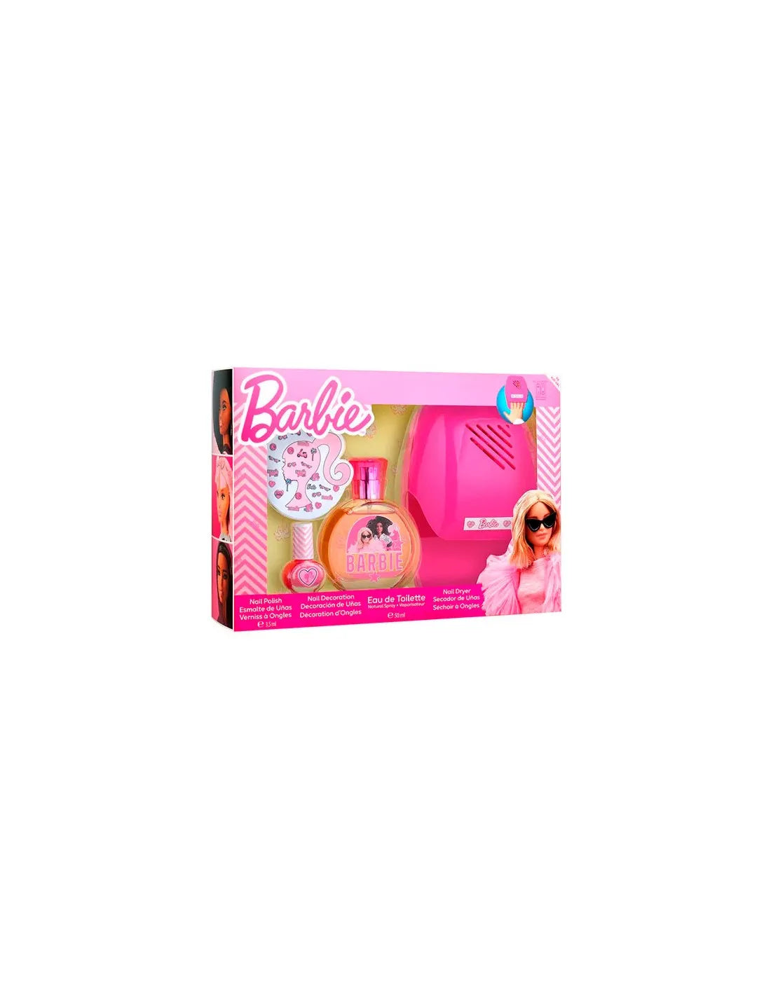 Cartoon Air-Val Barbie Set Edt 50 Kit Manicura - Orient Perfumes Portugal