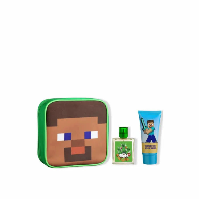 Cartoon Minecraft Eau De Toilette Spray 50ml Set 3 Piezas - Orient Perfumes Portugal