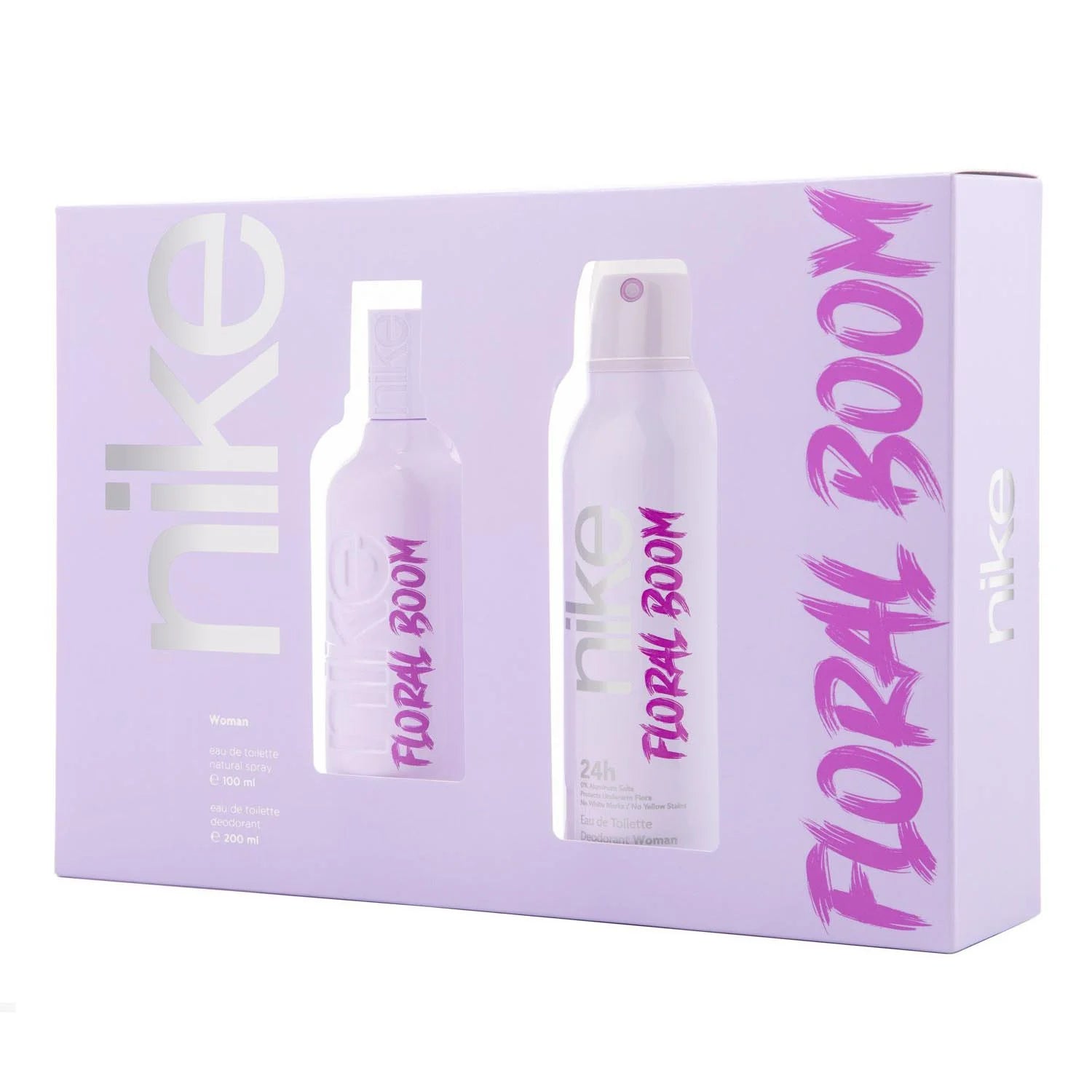 Nike Woman Floral Boom Eau De Toilette 1un Spray Desodorante Eau De Toilette 200ml Spray - Orient Perfumes Portugal