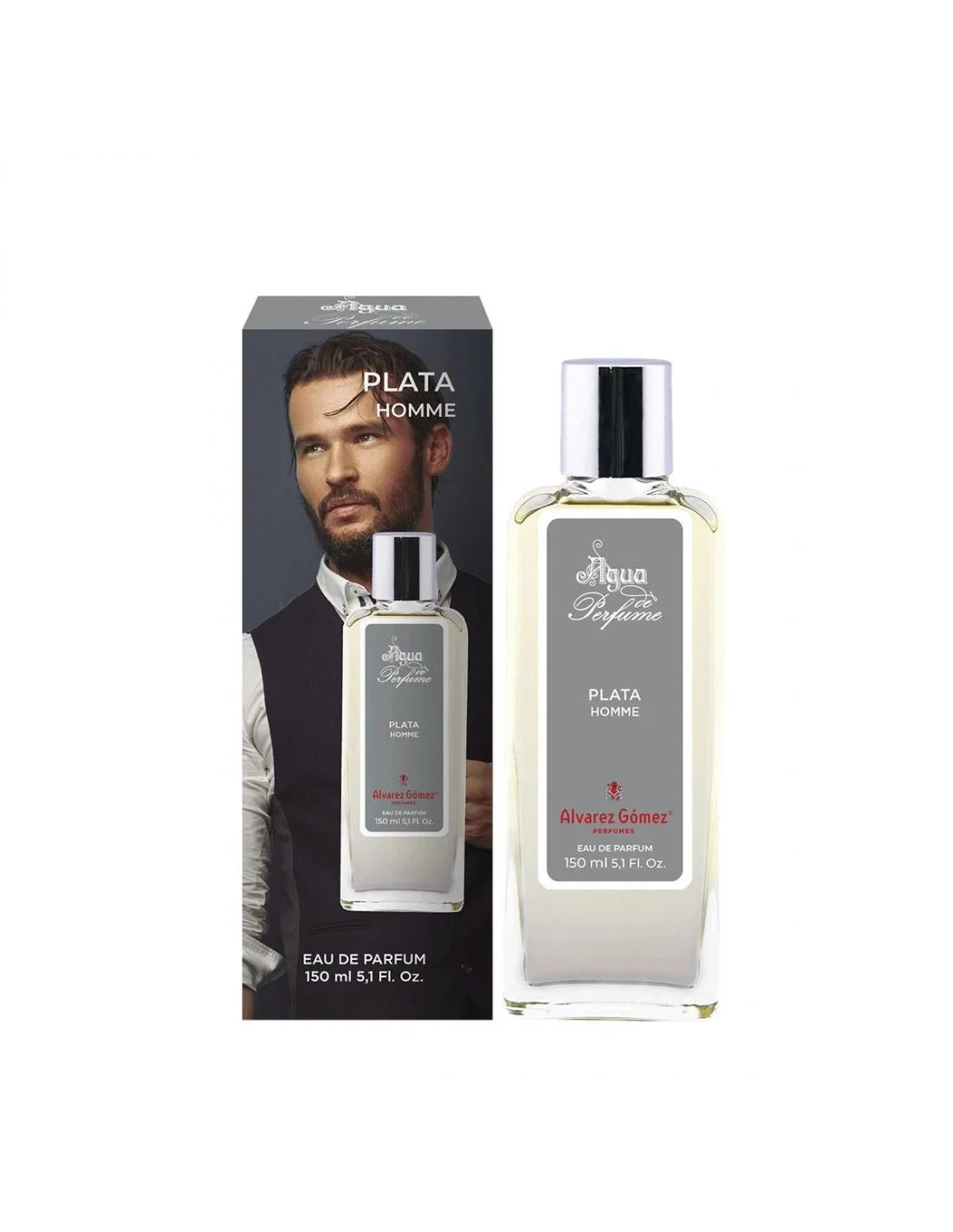Alvarez Gómez Col Alvarez Gomez Perfume Plata 150ml Edp - Orient Perfumes Portugal