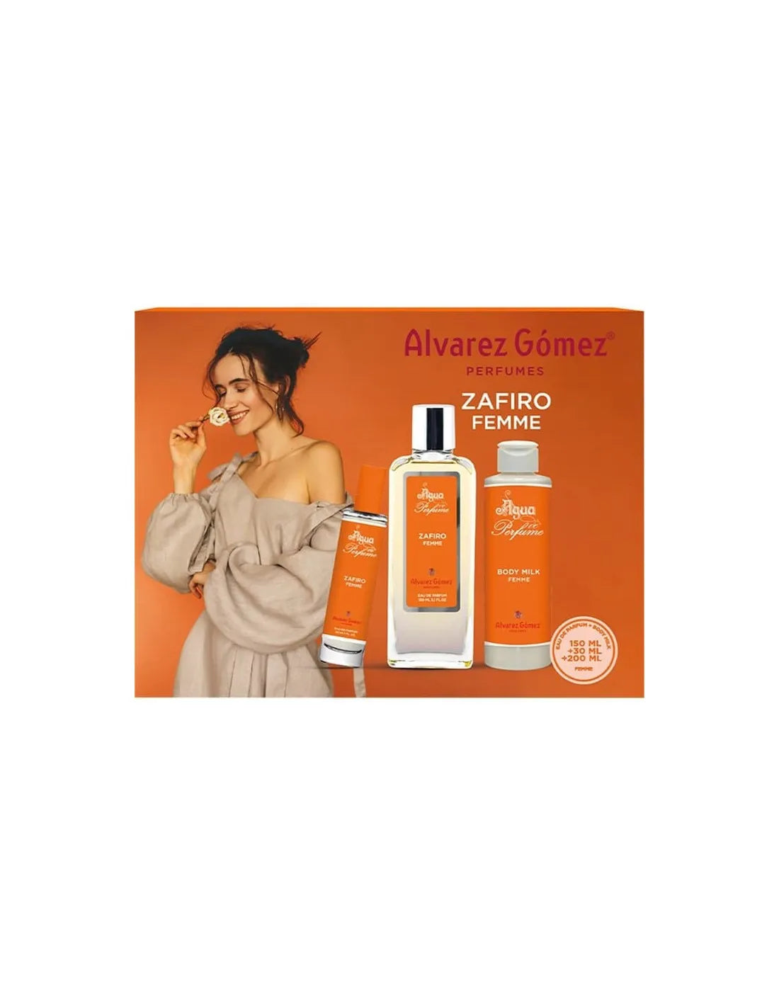 Alvarez Gómez Alv Gomez Agua De Perfume Femme Edp 150ml Zafiro Sets - Orient Perfumes Portugal