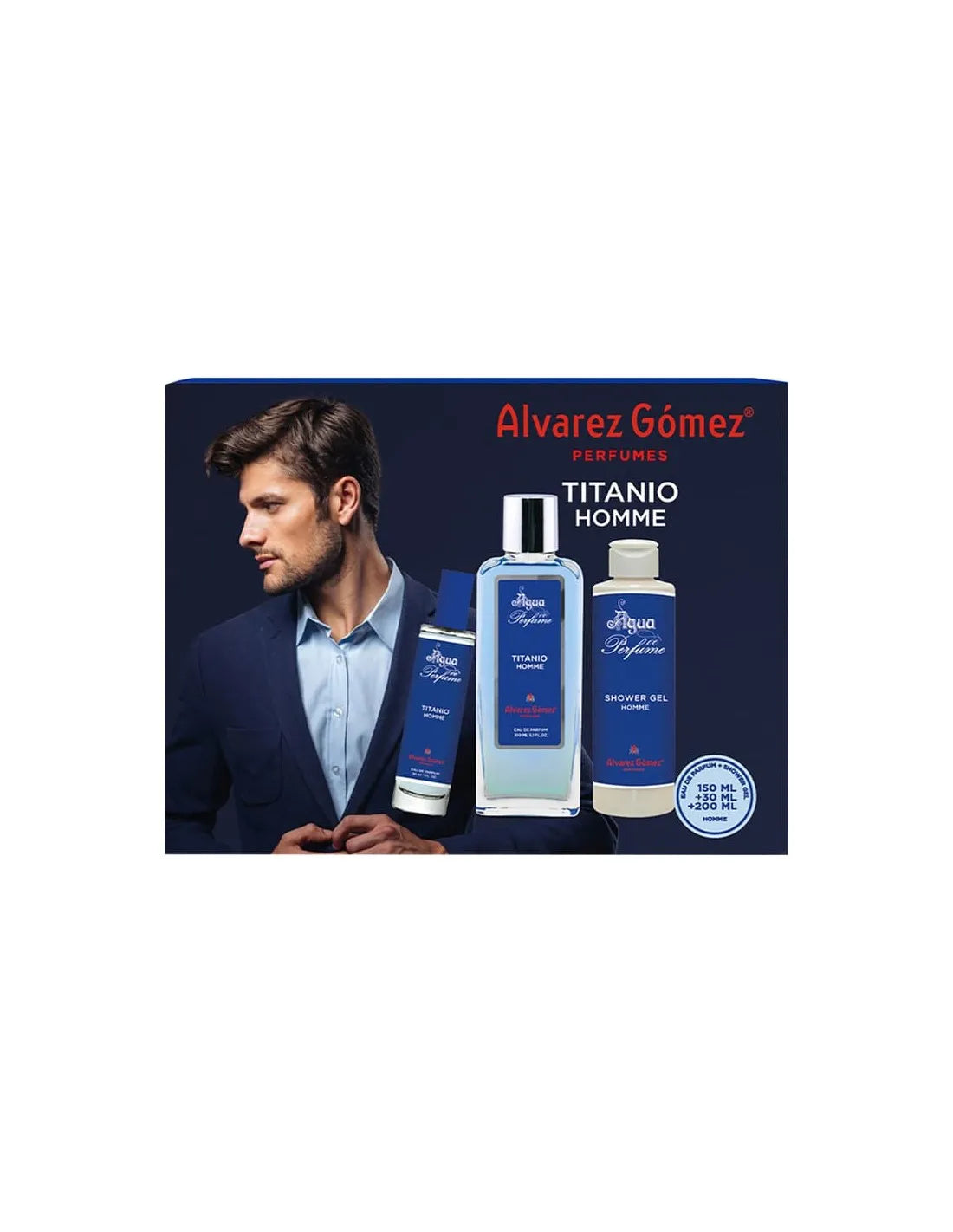 Alvarez Gómez Alv Gomez Agua De Perfume Homme Edp 150ml Titanio Sets - Orient Perfumes Portugal