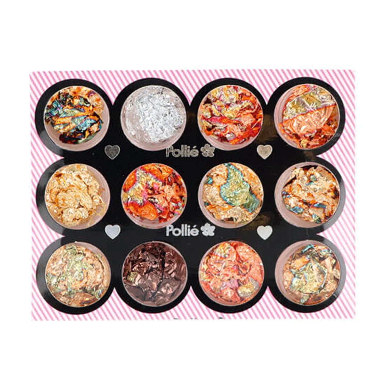 Eurostil Pan De Oro Nail Art Set 12 Colores 1un - Orient Perfumes Portugal