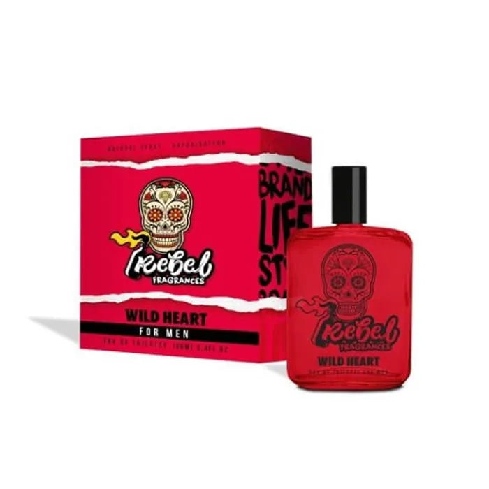 Rebel Wild Heart Man Eau De Toilette 100ml - Orient Perfumes Portugal
