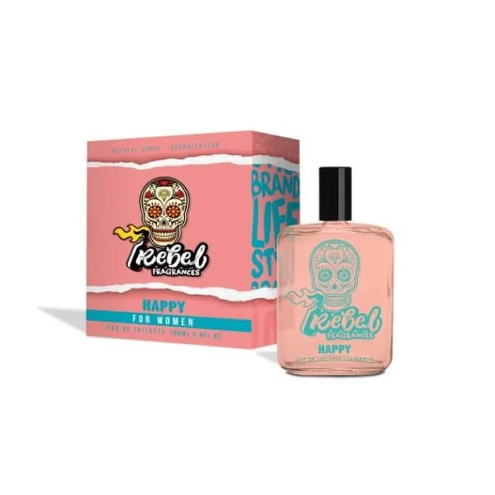 Rebel Happy Women Eau De Toilette 100ml - Orient Perfumes Portugal