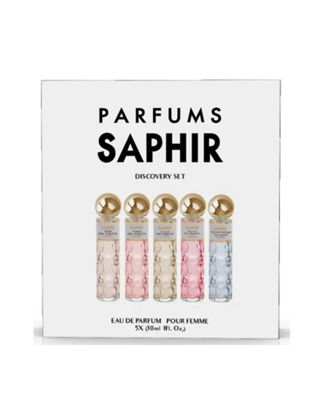 Saphir Discovery Set 5 Pzas 30ml - Orient Perfumes Portugal