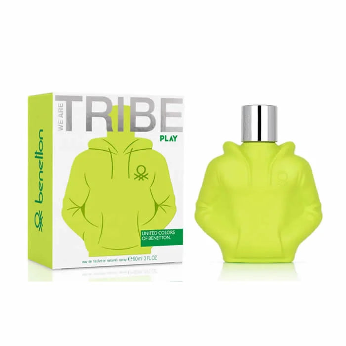 Benetton We Are Tribe Play Eau De Toilette Natural Spray 90ml - Orient Perfumes Portugal