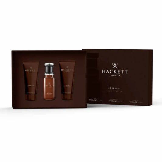 Hackett Absolute Eau De Perfume Spray 100ml Set 3 Piezas - Orient Perfumes Portugal