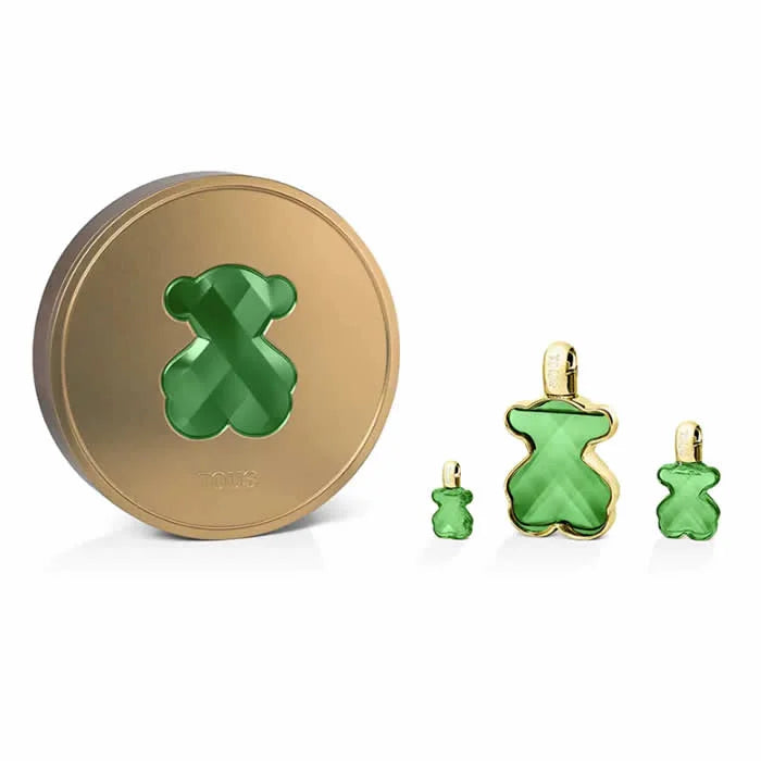 Tous Loveme The Emerald Elixir Parfum Spray 90ml Set 3 Piezas - Orient Perfumes Portugal