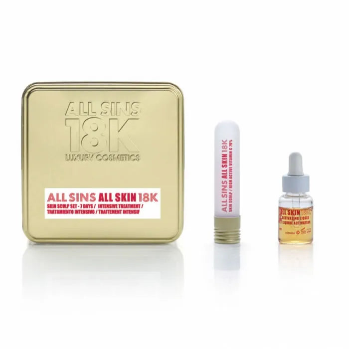 All Sins 18k All Skin Sculp 7 Days Intensive Treatment Set 2 Piezas - Orient Perfumes Portugal