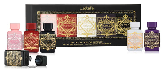 Mini coleção Badee al Oud 25 ml 5 unidades de gotas de perfume para oferta