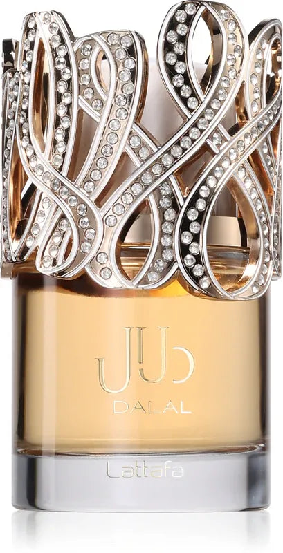 Notas de baunilha macã e jasmim do perfume Lattafa Dalal