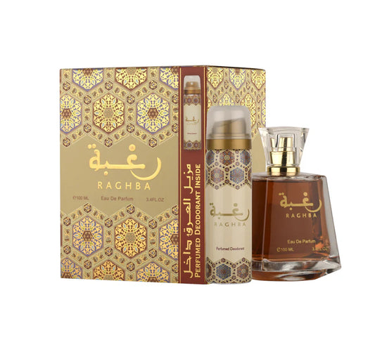 Raghba + Deo EDP 100ml