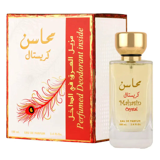 Mahasin Crystal RED + Deo EDP 100ml