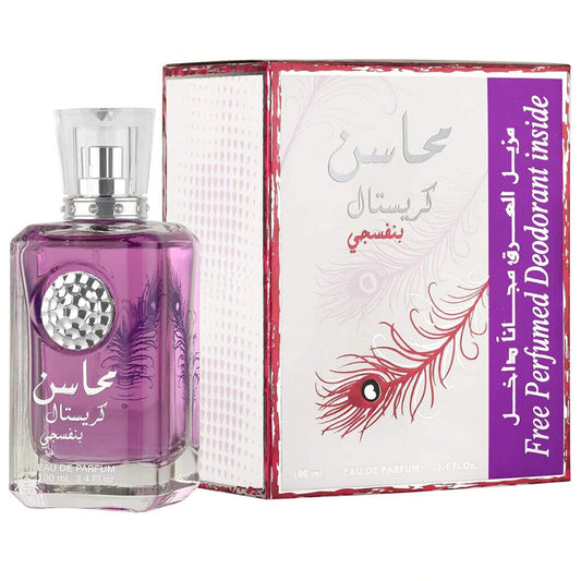 Mahasin Cristal Violeta + Deo EDP 100ml